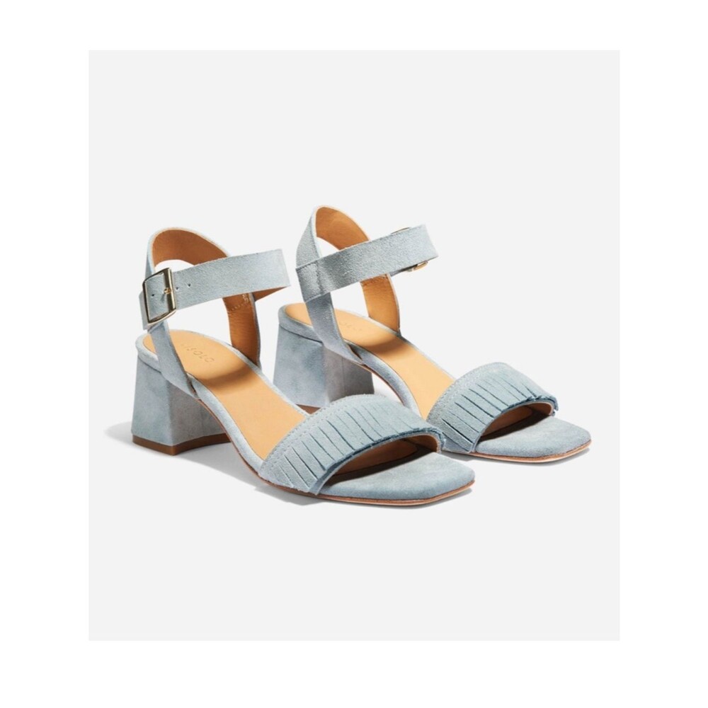 ISO Nisolo Stella Heels in Dusty Blue Suede Size 10!!